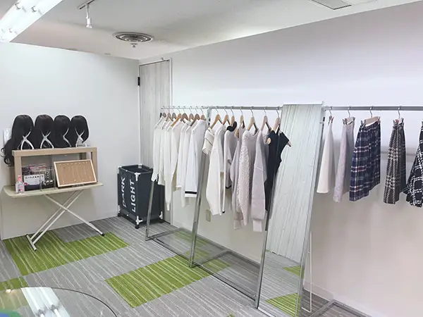 選べる衣装貸し出し