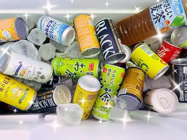 フリードリンクで一息