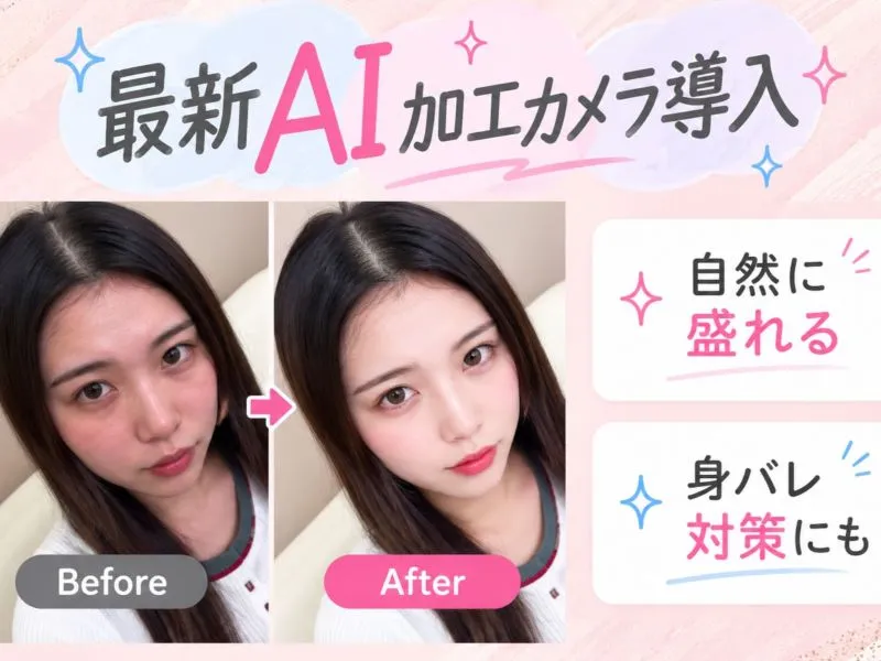 最新AI加工カメラ導入
