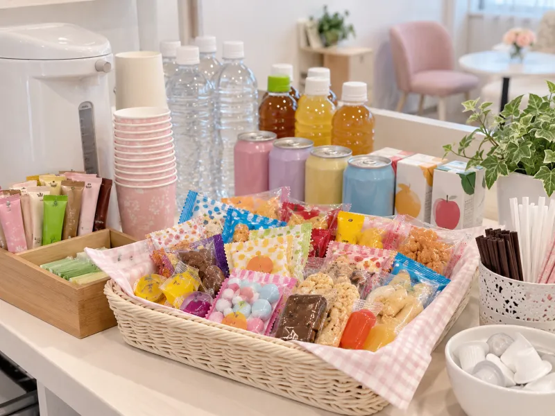 和歌山店のフリードリンク・フード